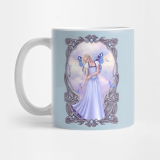 Opal Birthstone Fairy Mug